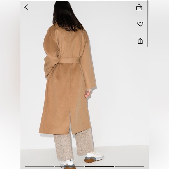 NANUSHKA - Alamo Robe Coat - Camel - Picture 3 of 7